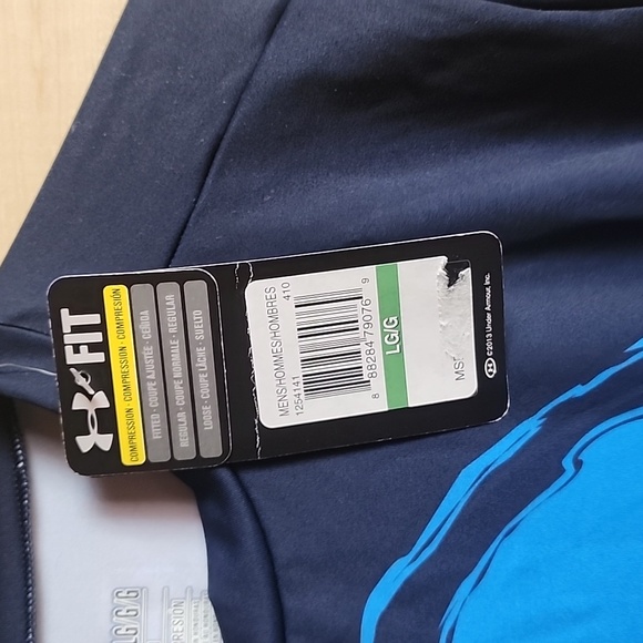 Under Armour Compression Jaws Shirt Men's Size Large NWT - Picture 5 of 6